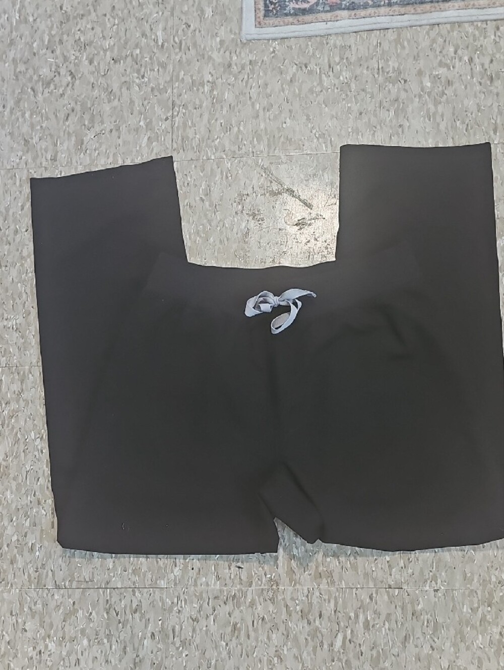 Figs Black Scrub Pants with Drawstring Technical Collection Size M/P - Picture 2 of 9